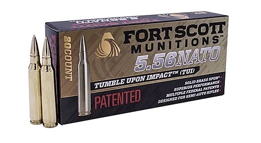 FSM 5.56 62GR TUI BRASS 20RD - Win Repeating Arms Promotion